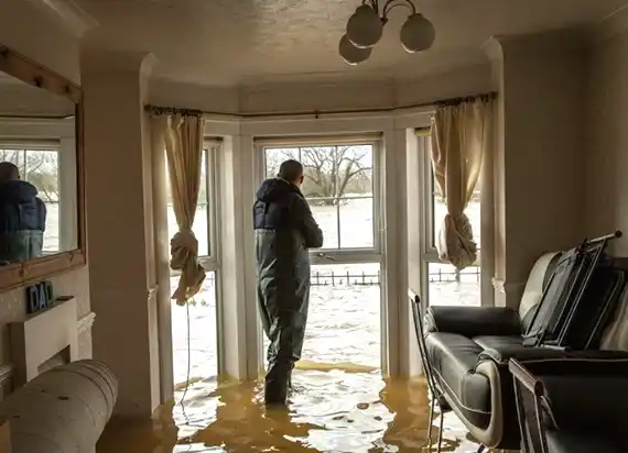 water damage restoration service Cedar Grove